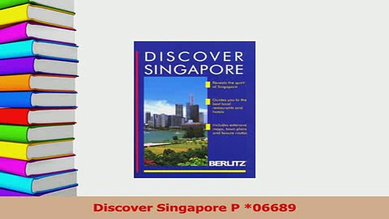 Read  Discover Singapore P 06689 Ebook Free