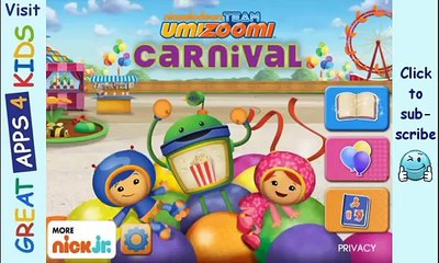 Team Umizoomi Carnival | Storybook App for Kids