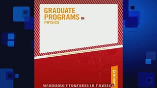 READ book  Graduate Programs in Physics  DOWNLOAD ONLINE