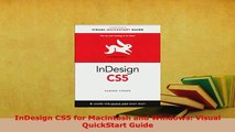 PDF  InDesign CS5 for Macintosh and Windows Visual QuickStart Guide  Read Online