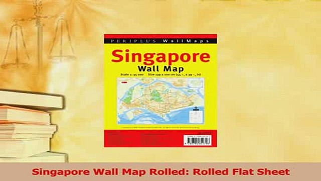 PDF Singapore Wall Map Rolled Rolled Flat Sheet Download Online