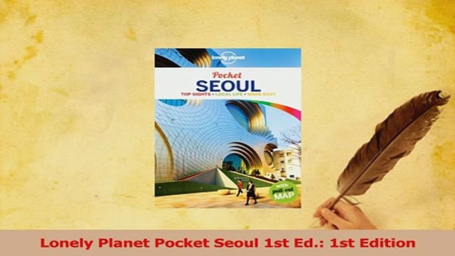 PDF Lonely Planet Pocket Seoul 1st Ed 1st Edition Download Full Ebook