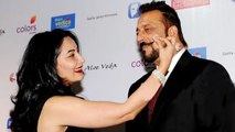 Sanjay Dutt's Wife Manyata Dutt SPOTTED Playing With Husbands Moustache Publicly (VIDEO)