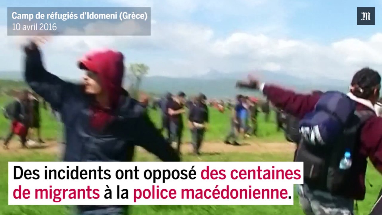 Plusieurs centaines de migrants blessés à la frontière gréco-macédonienne