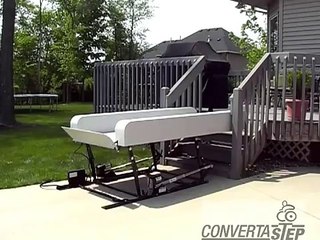 Convert-A-Step Hybrid Wheelchair Lift