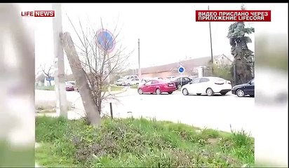 видео с места взрывов у отдела МВД на Ставрополье