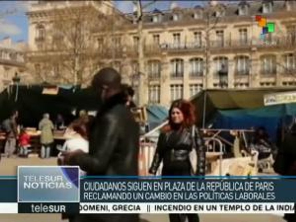 Obreros franceses convocan a más movilizaciones contra reforma laboral