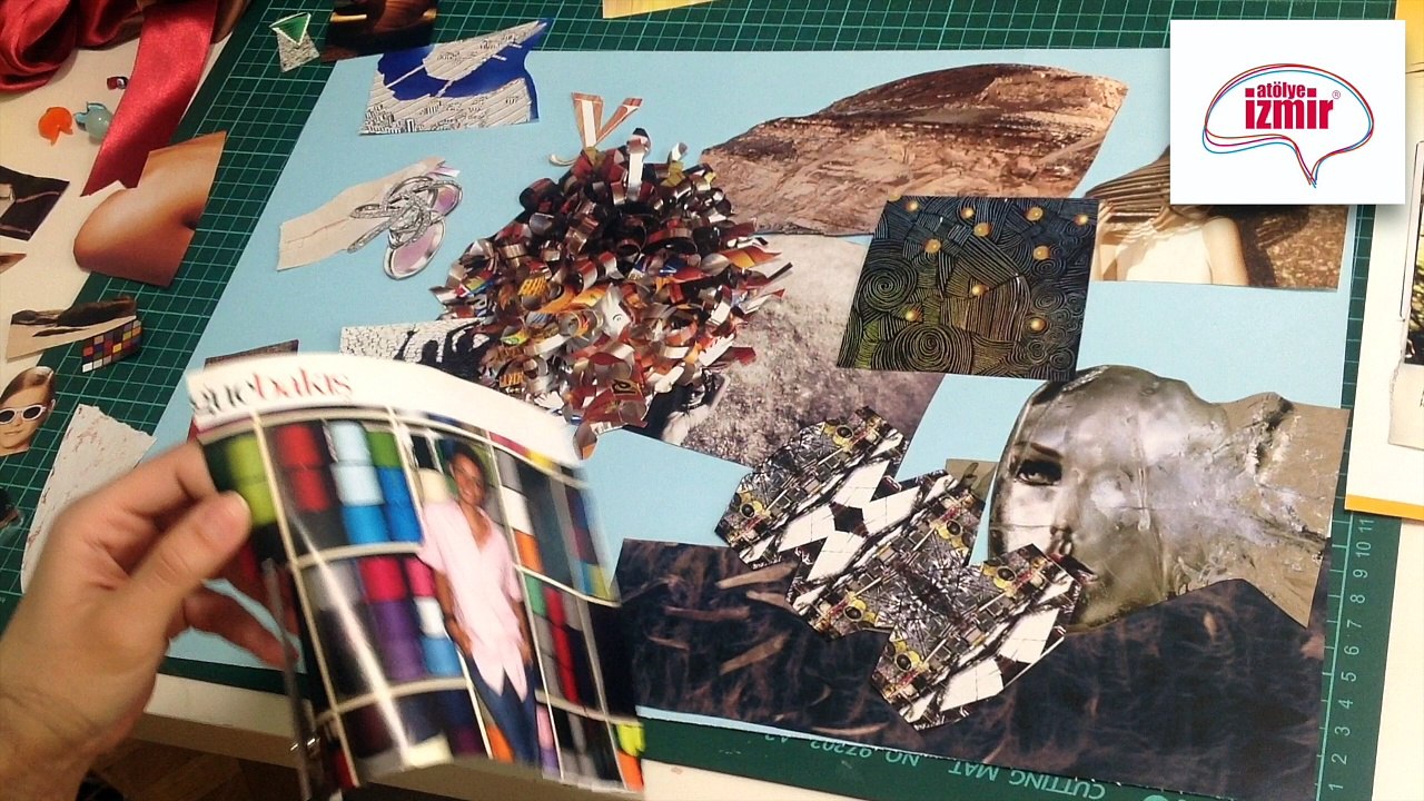 Moda Tasarım Moodboard Çalışması