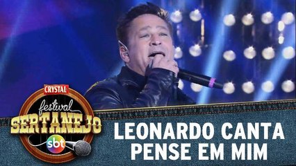 Leonardo canta Pense em mim