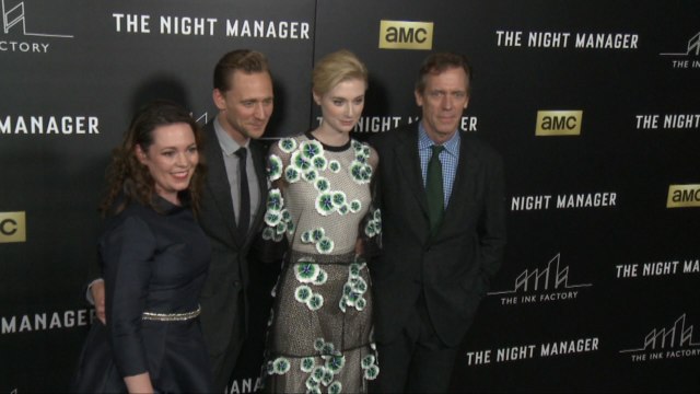 Hugh Laurie, Tom Hiddleston At 'The Night Manager' Premiere