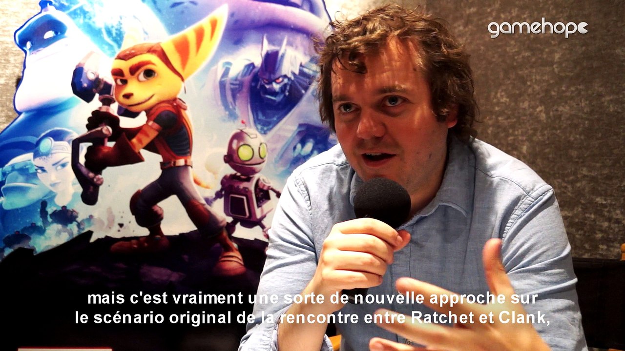 Interview sur Ratchet & Clank (PS4) avec James...
