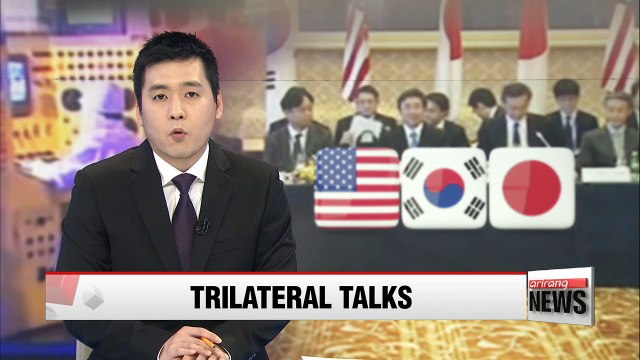 S. Korea, U.S., Japan to hold vice minister-level meeting in Seoul next Tuesday