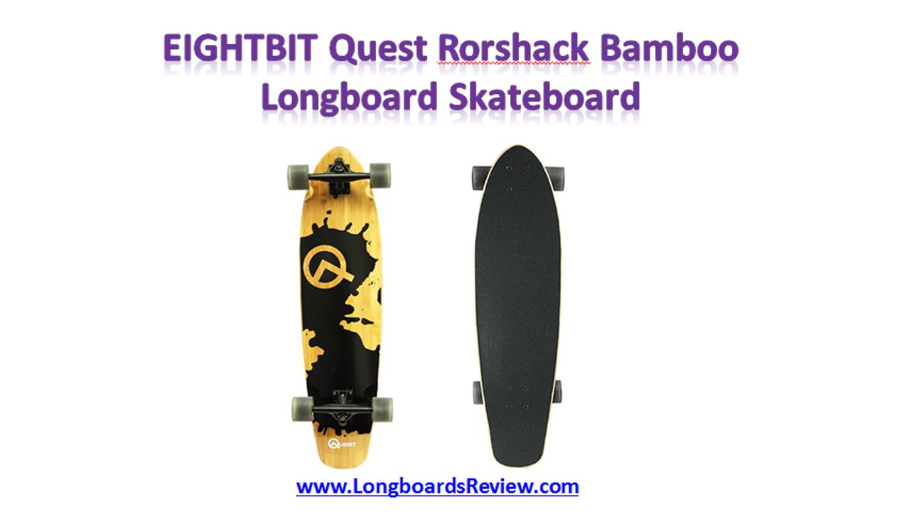 Quest Rorshack Bamboo Longboard Skateboard 34-Inch Review