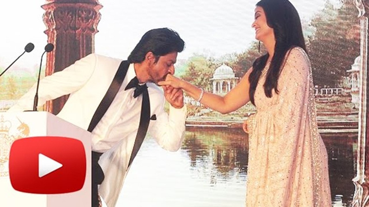Shahrukh Welcomes Aishwarya By KISSING At Prince William & Kate Middleton Dinner Party