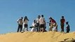 Sand-boarding in the Libyan Desert