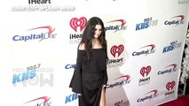 (VIDEO) Selena Gomez STUNS In SEXY Thigh-High Slit Black Dress | KIIS Jingle Ball 2015