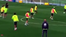 AMAZING back heel goal in training