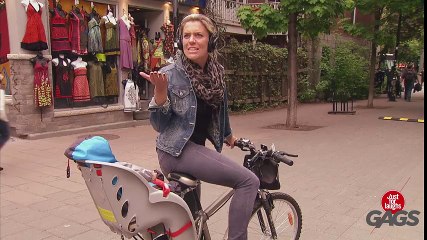 Baby Ejected From Bike Seat
