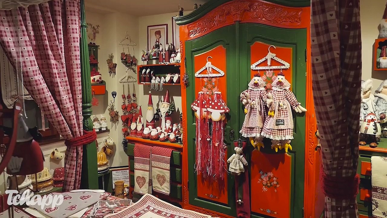 La chambre du Père Noël chez Hanssen & Gretel