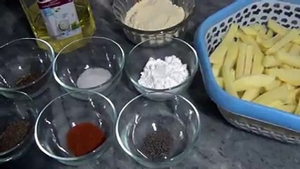 Crispy & Spicy Finger Chips Recipe