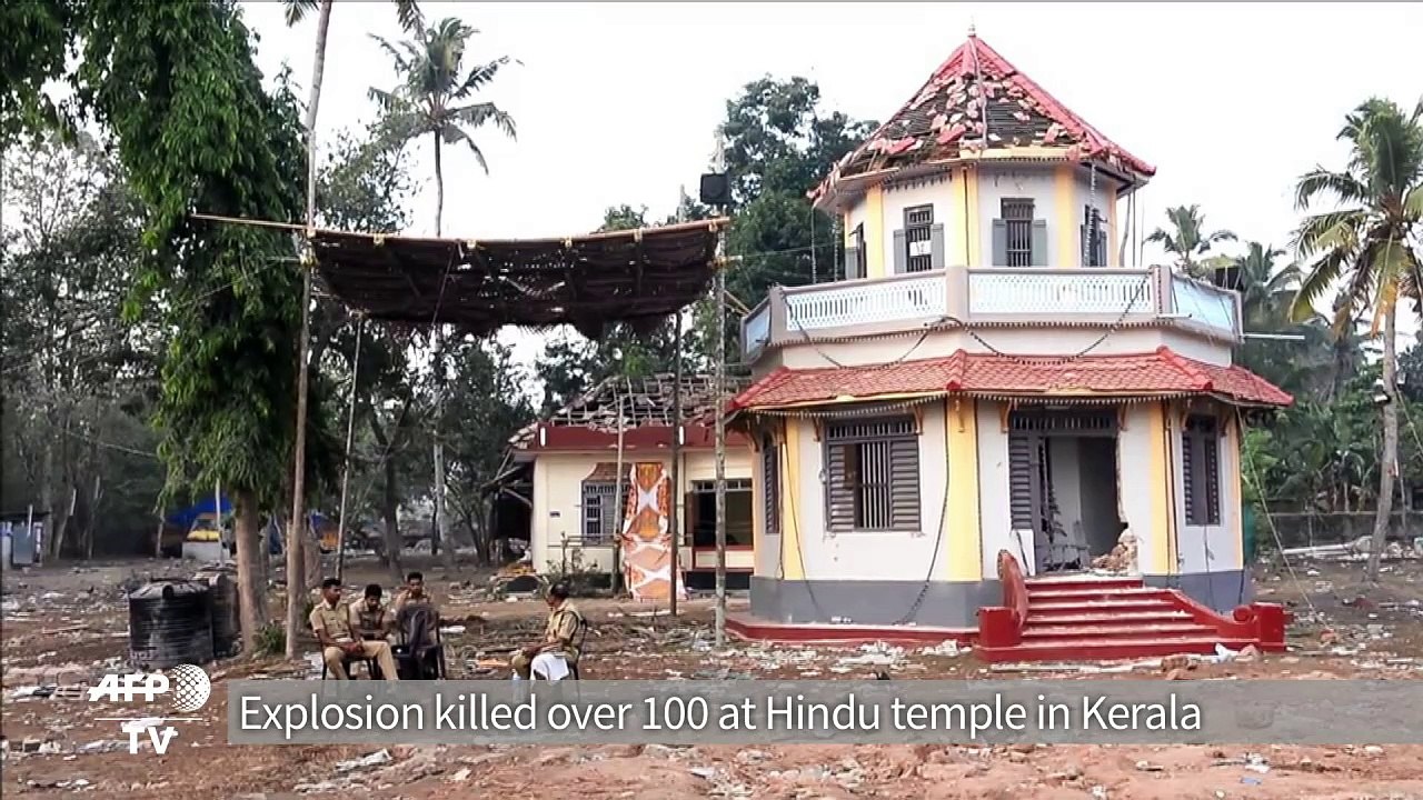 India police file charges over temple fireworks disaster
