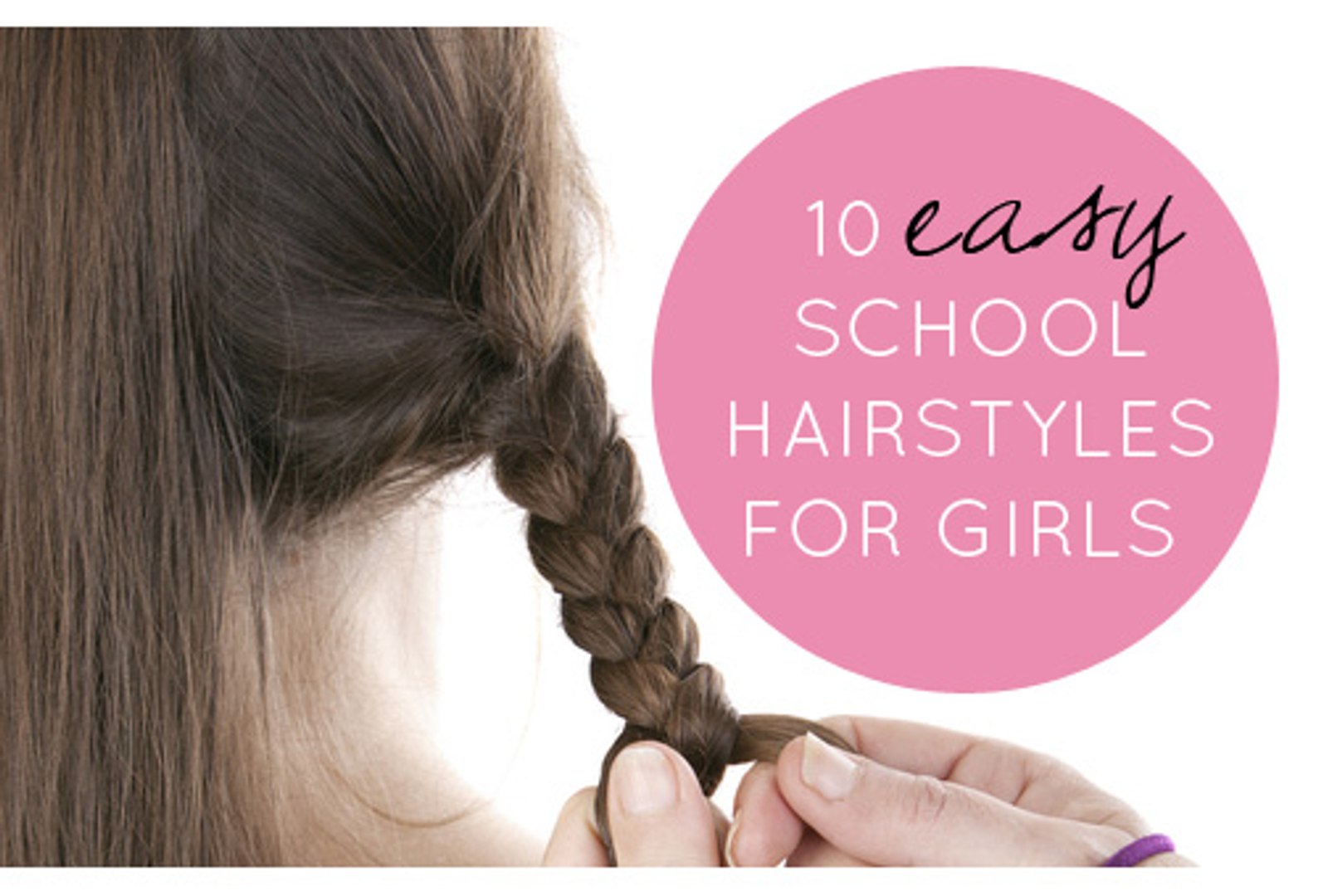 10 Easy School Newly Hairstyles Short Long 10 Quick Easy Everyday Hairstyles