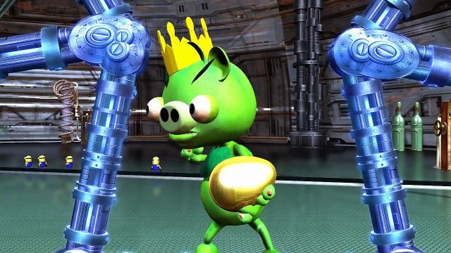 ANGRY BIRDS and the MINIONS ♫ 3D animated DESPICABLE ME parody-mashup ☺ FunVideoTV - Style ;-))