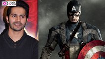 Varun Dhawan For The Voice Over Of Captain America - Filmyfocus.com