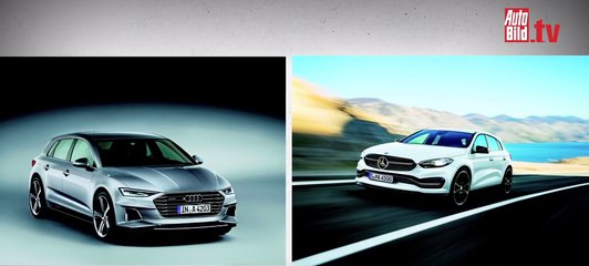 下载视频: Cara cara de los futuros Audi A3 y Mercedes Clase A