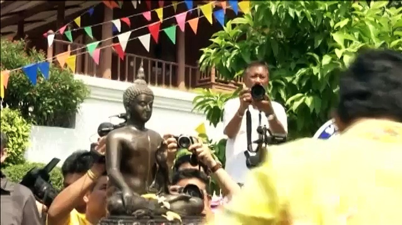 Les éléphants célèbrent le Nouvel An en Thaïlande