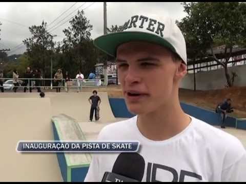 01-11-2013 - INAUGURAÇÃO PISTA DE SKATE - ZOOM TV JORNAL