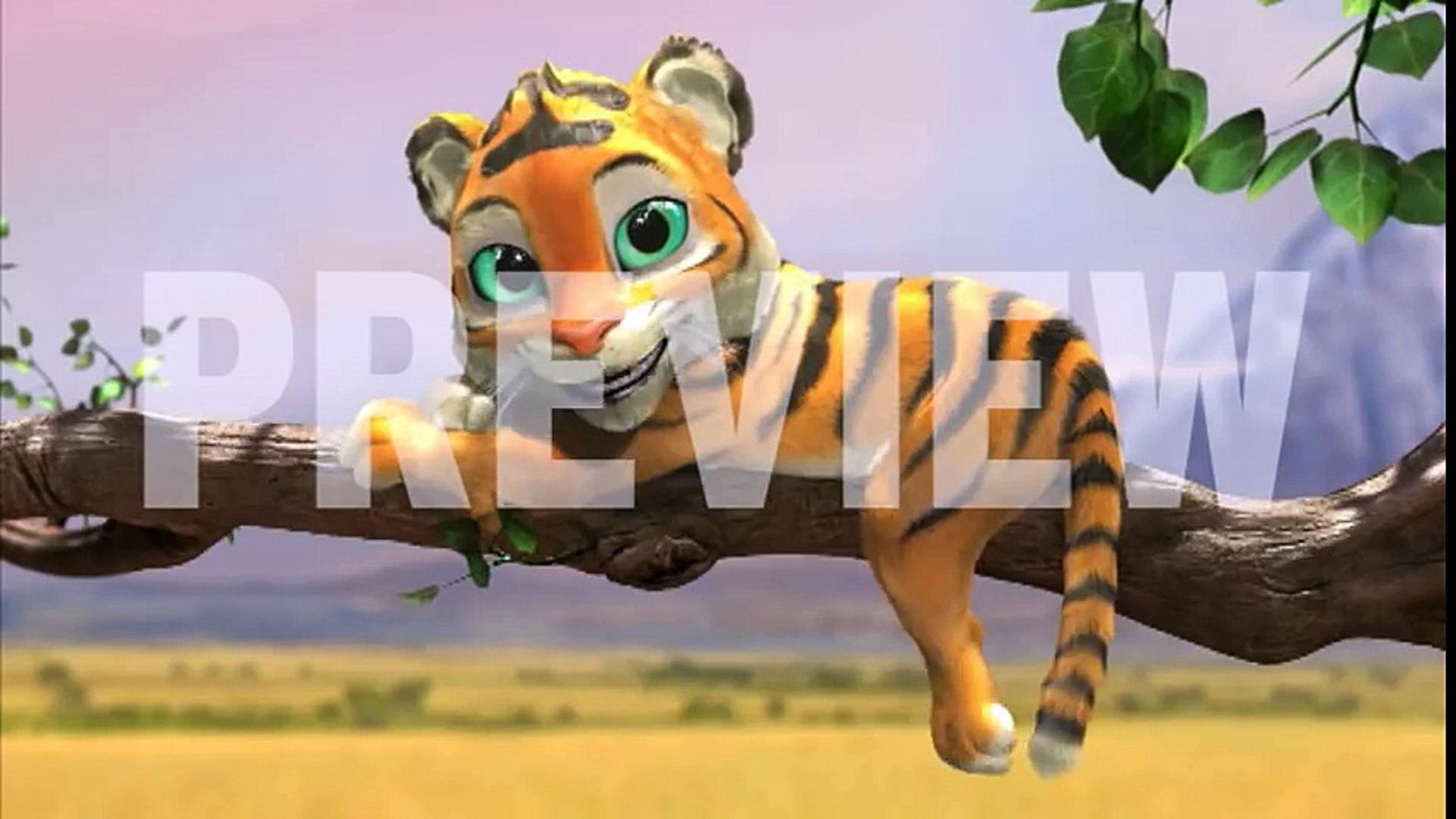 ⁣Tiger Boo - English Version (Cute Cartoon Songs)