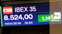 El Ibex 35 alcanza los 8.500 puntos impulsado por la banca