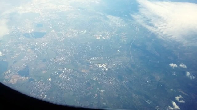 On The Ryanair flight To East Midlands.