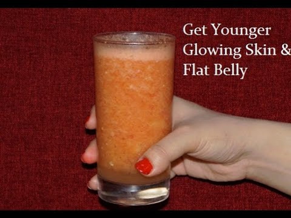 Easy & Best Way  to Get Younger Glowing Skin & Lose Belly Fat Naturally I Best Natural Skin Tightening Home Remedies