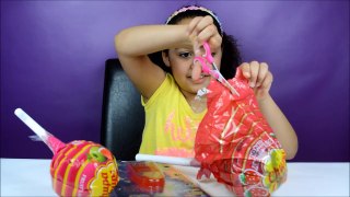 Gummy Joker Tongue | Giant Chuppa Chups Lollipops | Candy, Sweets Review