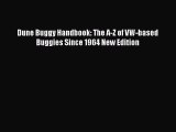 Download Dune Buggy Handbook: The A-Z of VW-based Buggies Since 1964 New Edition PDF Free