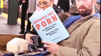 Il prétend lire des ouvrages indécents dans le métro new-yorkais