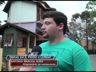 17-10-2013 - OBRAS EM SÃO PEDRO E LUMIAR - ZOOM TV JORNAL