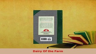 PDF  Dairy Of the Farm PDF Full Ebook