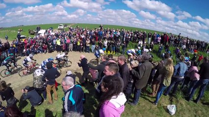 Paris-Roubaix 2016 vue de l'intérieur