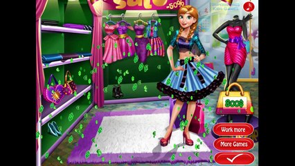 Frozen Anna Shopping Clothes - Funny Game for Kids