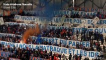 Les supporteurs marseillais expriment leur colère Vélodrome