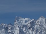 Col de l'Aiguillette avec des skis de randonnée