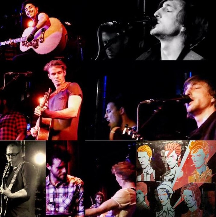 All Artists - Song Mix - David Bowie Cover - Bleu Lezard Lausanne 08.04.2016