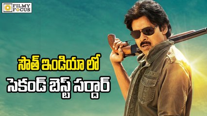Sardaar Gabbar Singh Occupied Secound Place in South India - Filmyfocus.com