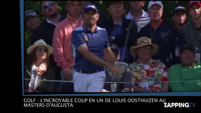 Golf : Le trou en un phénoménal de Louis Oosthuizen au Masters d’Augusta