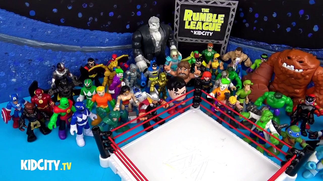 Shake Rumble DRAFT with Batman Toys, Avengers Toys, Spiderman Toys and Scooby Doo by KidCity