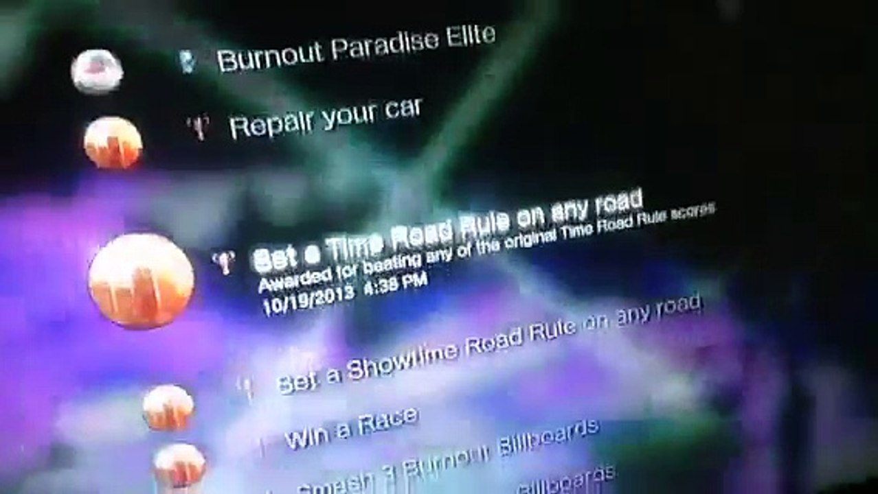 Platinum Trophy #20- Burnout Paradise