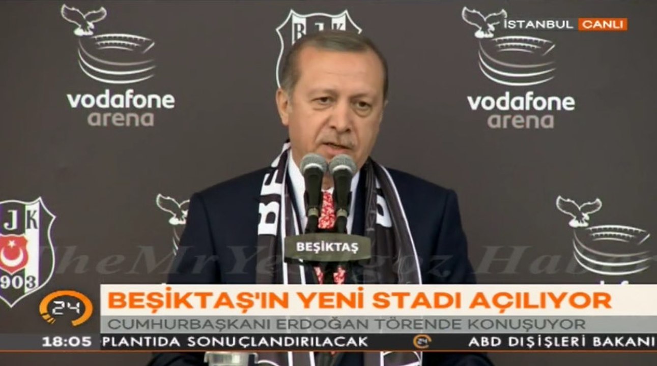BEŞİKTAŞ'IN YENİ STADI AÇILDI-10 NİSAN 2016-VODAFONE ARENA